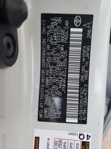 2018 TOYOTA COROLLA IM - JTNKARJE0JJ556725