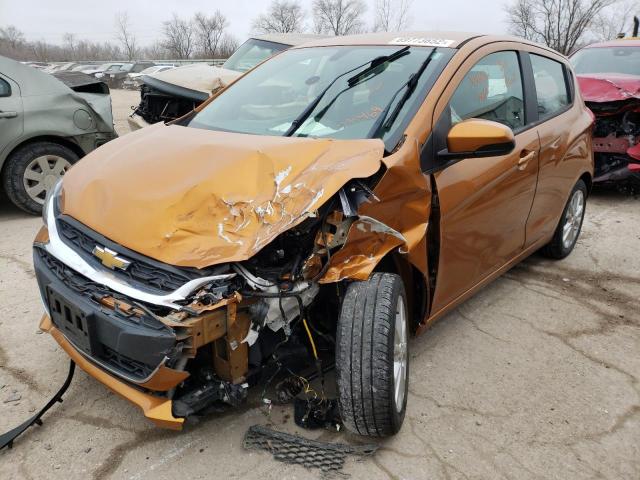 Chevrolet Spark salvage cars for sale: 2019 Chevrolet Spark 1LT