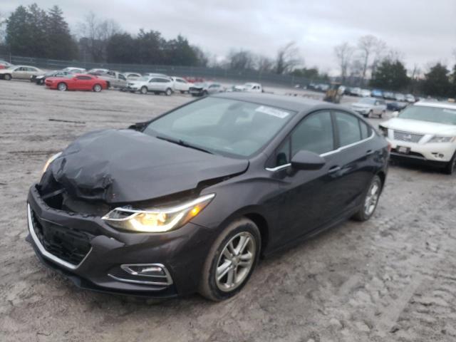 Salvage cars for sale from Copart Madisonville, TN: 2017 Chevrolet Cruze LT