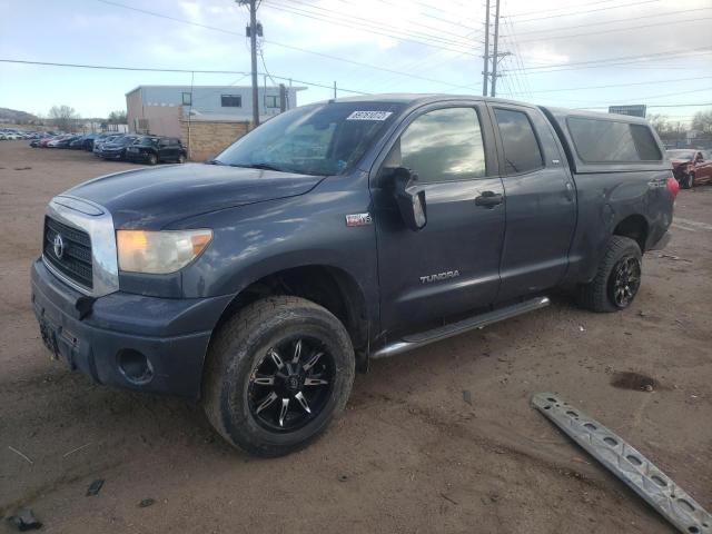 Salvage cars for sale from Copart Colorado Springs, CO: 2008 Toyota Tundra DOU