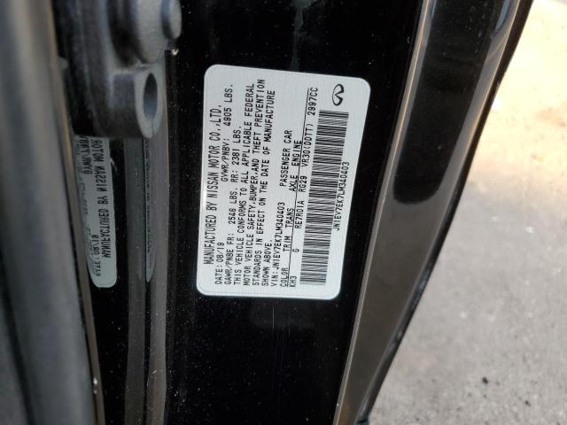 2020 INFINITI Q60 PURE JN1EV7EK7LM340403