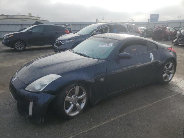 Salvage cars for sale from Copart Bakersfield, CA: 2007 Nissan 350Z Coupe