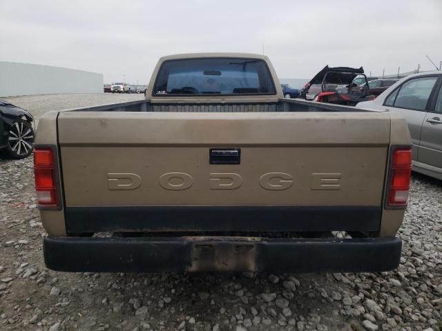 1991 DODGE DAKOTA VIN: 1B7FL26X2MS334770