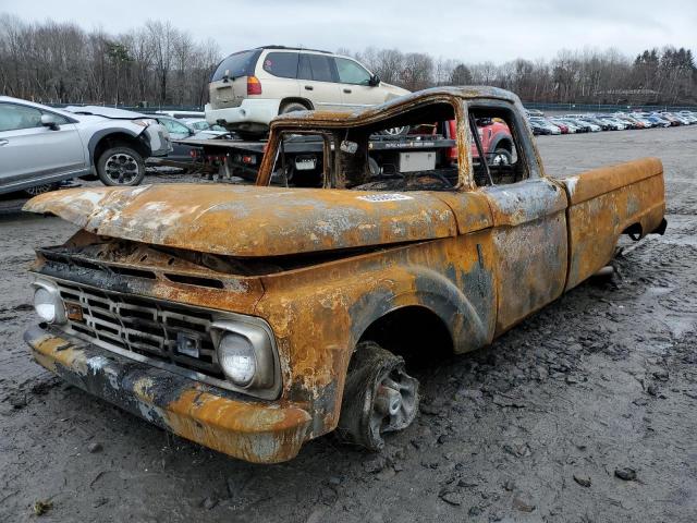 Salvage cars for sale from Copart Duryea, PA: 1964 Ford F100