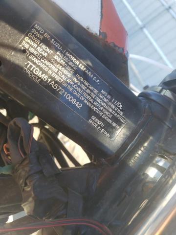 2007 SUZUKI GS500 VTTGM51A572100842