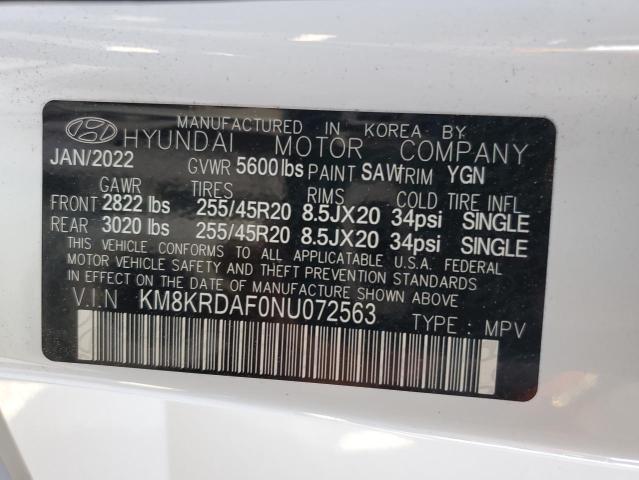 2022 HYUNDAI IONIQ 5 LI KM8KRDAF0NU072563