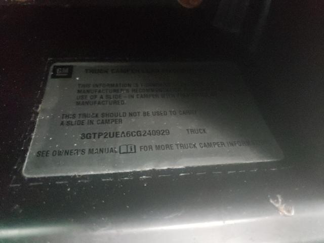 3GTP2UEA6CG240929 GMC Sierra K1500 Sl