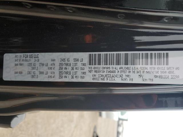 1C4HJXEG3JW141142 Jeep Wrangler Unlimited Sahara