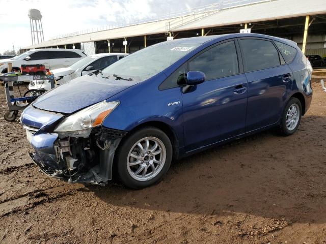 Toyota Prius salvage cars for sale: 2012 Toyota Prius V