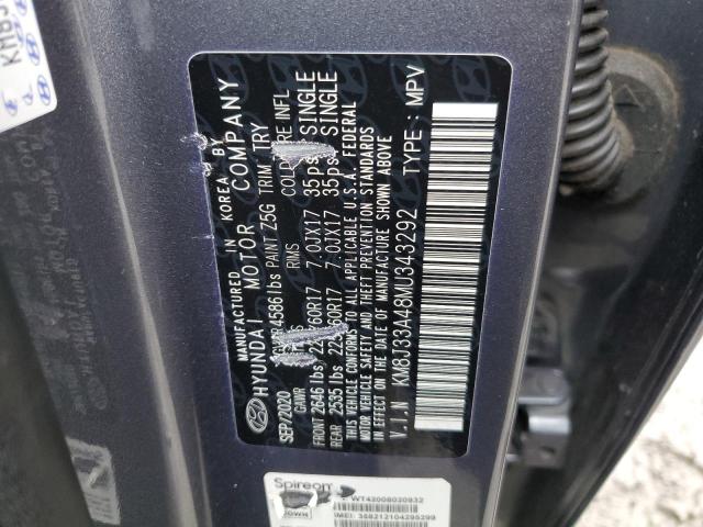 2021 HYUNDAI TUCSON LIM - KM8J33A48MU343292