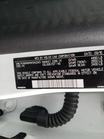 2017 VOLVO V60 PLATIN YV140MSM1H1342243