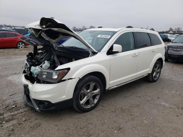 Salvage cars for sale at Sikeston, MO auction: 2016 Dodge Journey CR