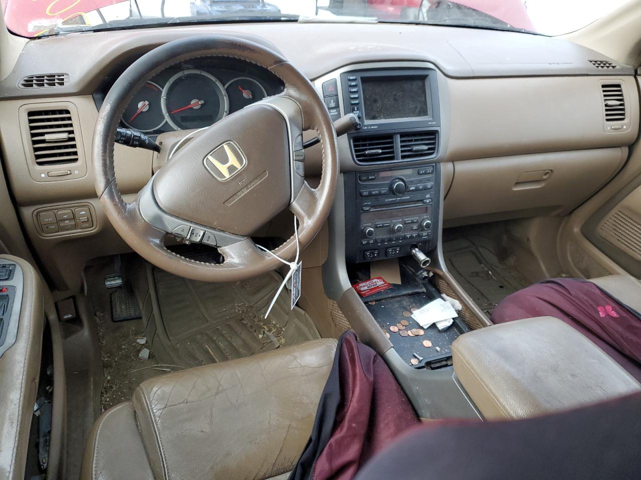 2006 Honda Pilot Ex VIN: 5FNYF18766B024404 Lot: 51835453