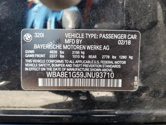 WBA8E1G59JNU93710 BMW 320 I