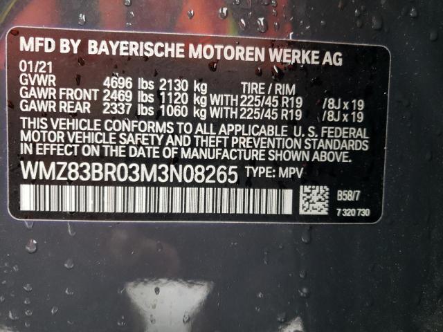 WMZ83BR03M3N08265 Mini Cooper