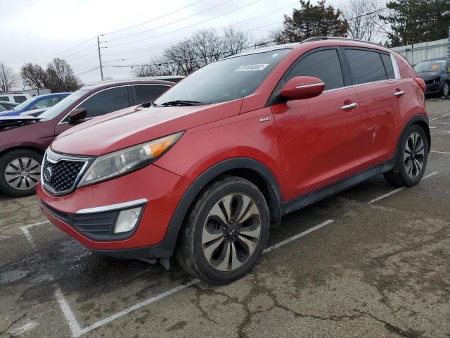 Salvage cars for sale at Moraine, OH auction: 2012 KIA Sportage S