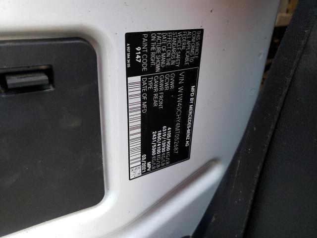 2021 MERCEDES-BENZ SPRINTER 2 - W1W40CHY4MT052687