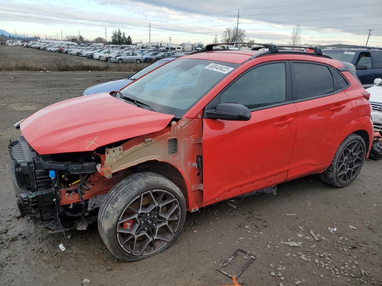 KM8KH3AC7NU002187 HYUNDAI KONA N BAS 2022