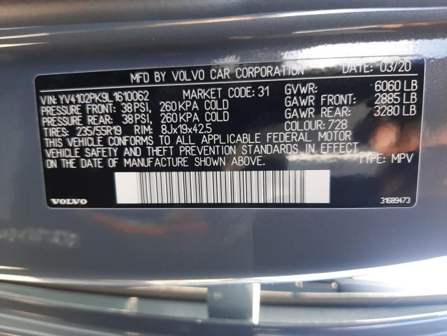 YV4102PK9L1610062 Volvo XC90