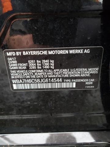 WBA7H6C58JG614544 BMW M760 Xi