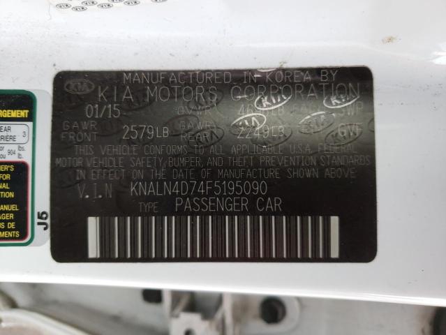 KNALN4D74F5195090 KIA Cadenza Premium