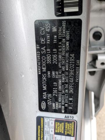 3KPFL4A79HE021954 KIA FORTE LX