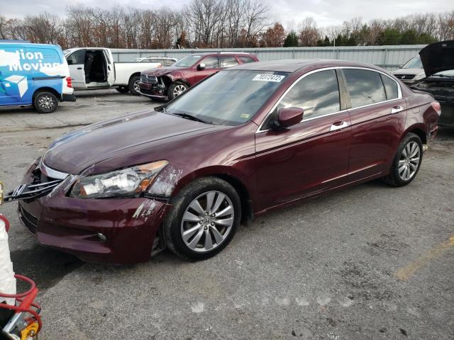 Salvage cars for sale at Rogersville, MO auction: 2012 Honda Accord EXL
