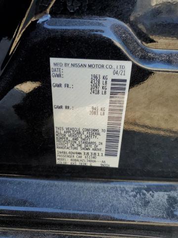 1N4BL4DV4MN383811 Nissan ALTIMA SV