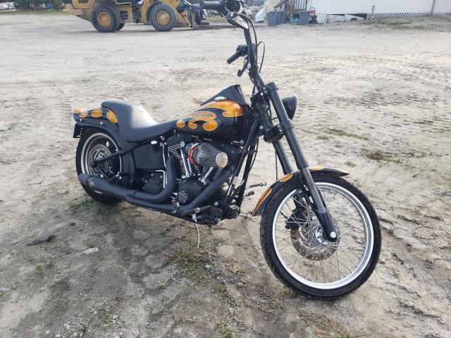 Salvage cars for sale from Copart Savannah, GA: 2009 Harley-Davidson Fxstb