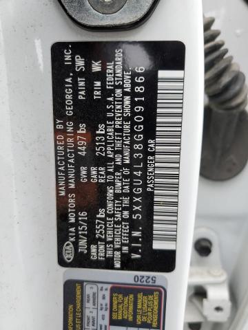 5XXGU4L38GG091866 KIA OPTIMA EX
