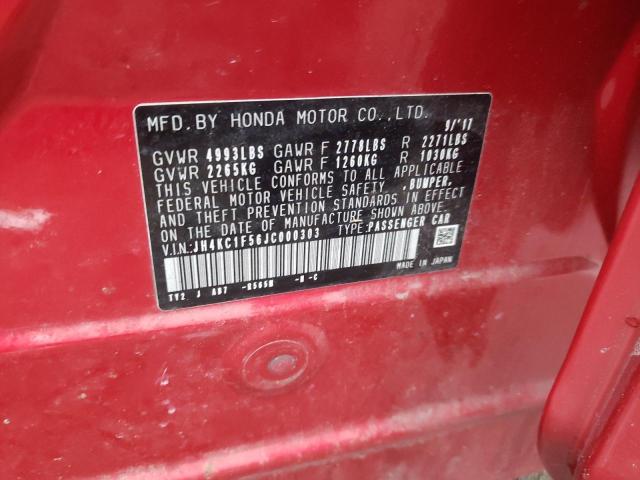 JH4KC1F56JC000303 Acura RLX TECH