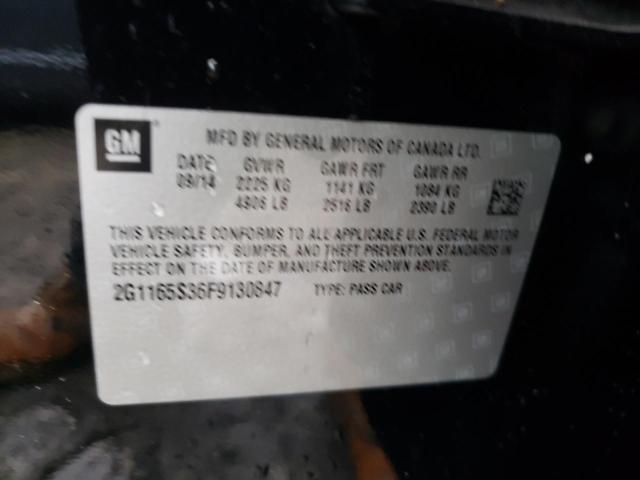 2015 CHEVROLET IMPALA LTZ - 2G1165S36F9130847