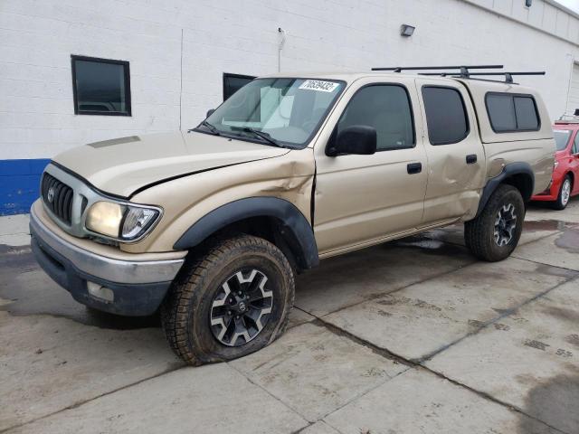 Salvage cars for sale from Copart Farr West, UT: 2004 Toyota Tacoma Double Cab