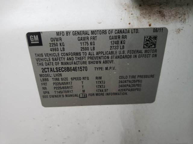 2CTALSEC8B6461570 GMC Terrain Sle