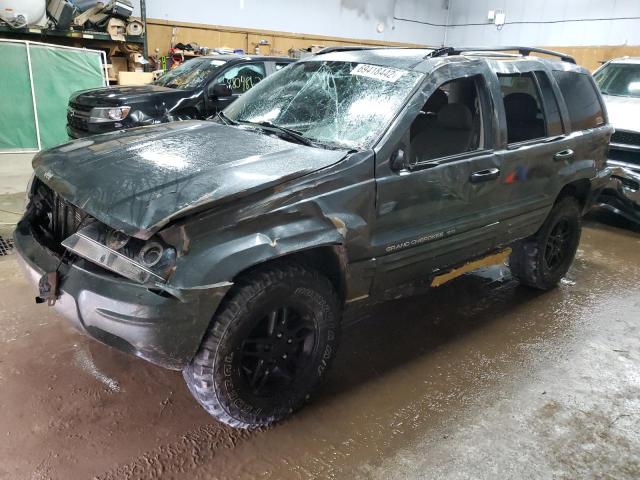 Salvage cars for sale from Copart Kincheloe, MI: 2004 Jeep Grand Cherokee