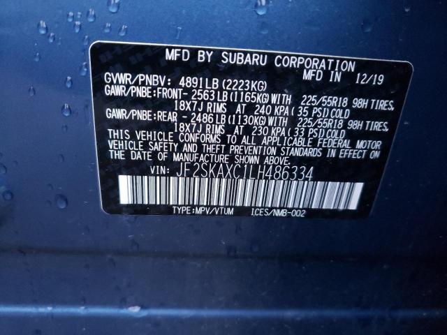 JF2SKAXC1LH486334 Subaru Forester