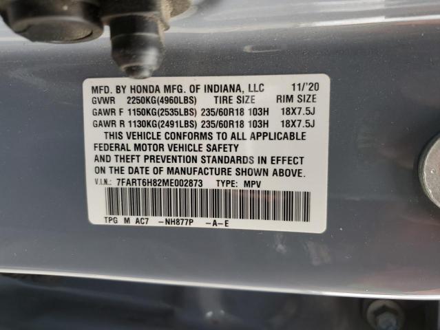 VIN 7FART6H82ME002873 2021 HONDA CRV no.14