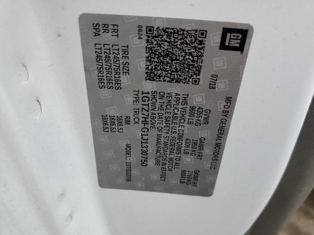2018 GMC SAVANA G35 1GTZ7HFG1J1330750