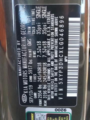 5XYP3DHCXLG046896 KIA Telluride Ex