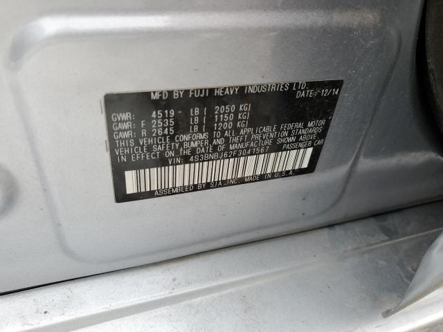 4S3BNBJ62F3041567 Subaru Legacy 2.5i Limited