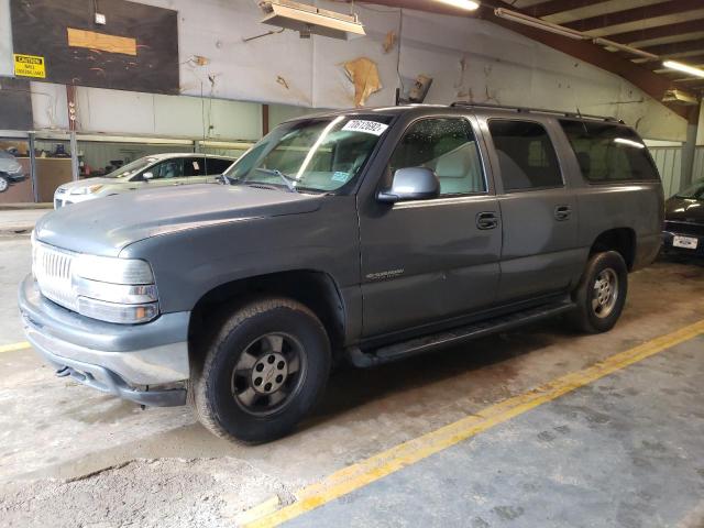 Salvage cars for sale from Copart Mocksville, NC: 2001 Chevrolet Suburban K