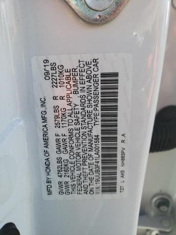 2020 ACURA TLX TECHNO - 19UUB3F41LA001584