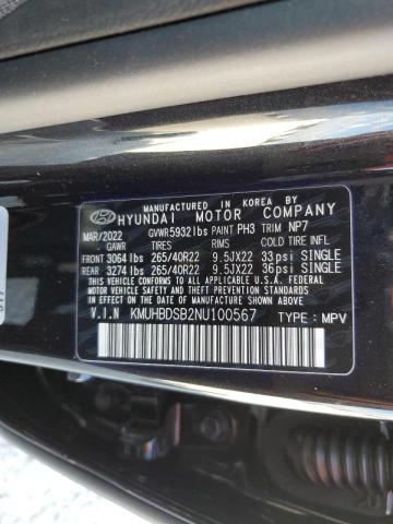 2022 GENESIS GV80 BASE KMUHBDSB2NU100567