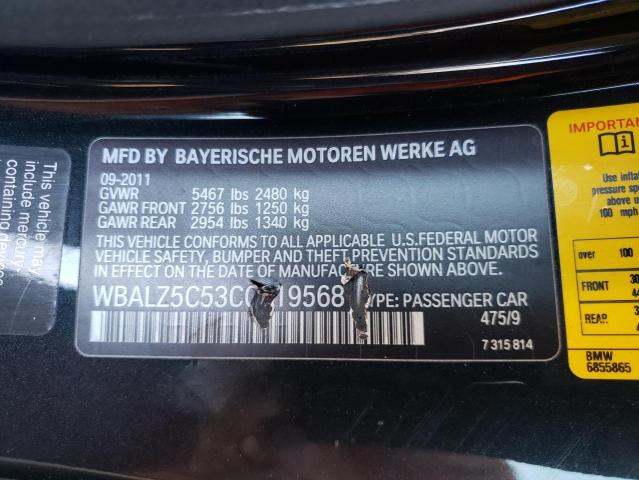 WBALZ5C53CC619568 BMW 650 XI