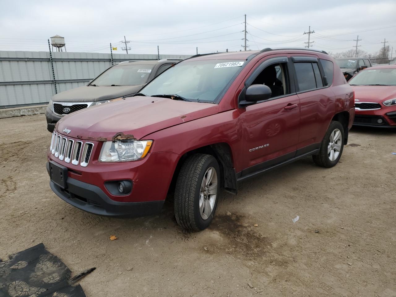 2012 Jeep Compass Sport vin: 1C4NJDBBXCD564065