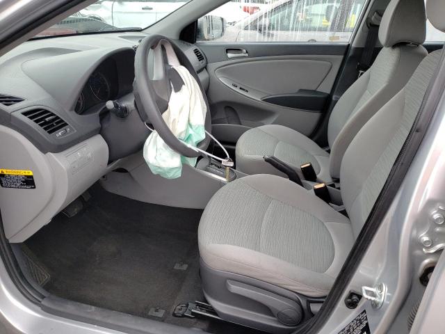  HYUNDAI ACCENT 2016 Серебристый