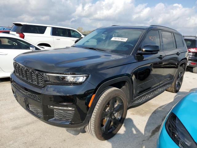 Salvage cars for sale at Houston, TX auction: 2022 Jeep Grand Cherokee L Limited