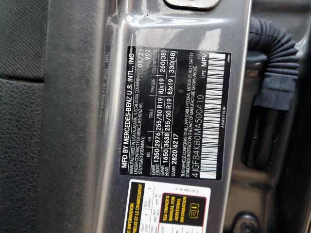 2021 MERCEDES-BENZ GLE 350 4M - 4JGFB4KB0MA500410