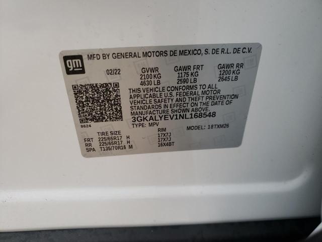 2022 GMC TERRAIN AT 3GKALYEV1NL168548