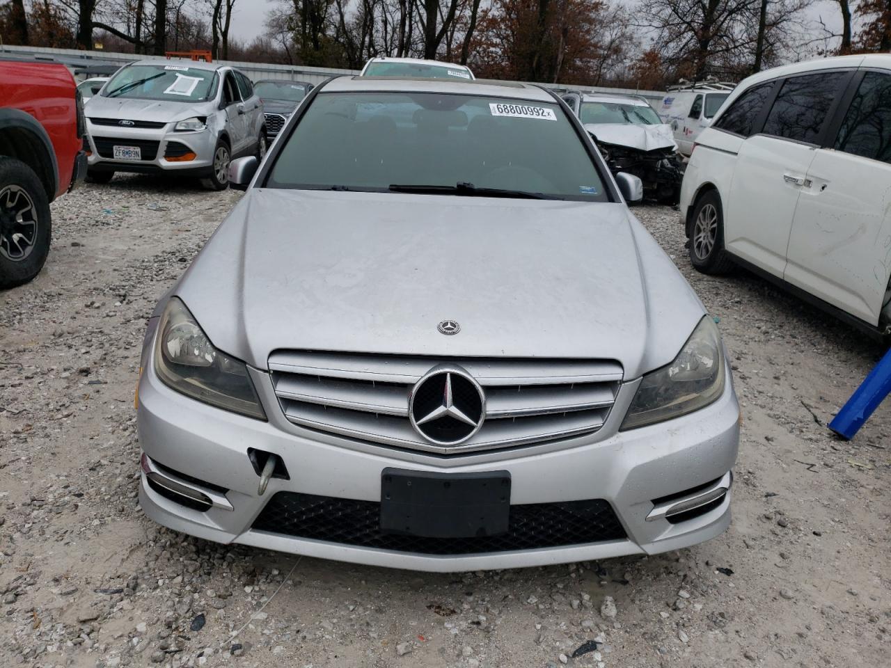 2012 Mercedes-Benz C 250 vin: WDDGF4HB9CA599057